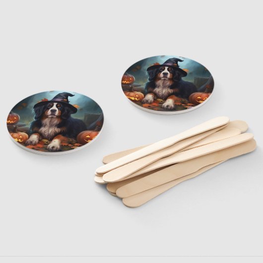 Berner bergpompoenen Halloween eng Handwaaier (Niet-gemonteerd)