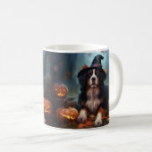 Berner bergpompoenen Halloween eng Koffiemok (Voorkant rechts)