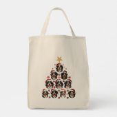 Berner Berner Berner Kerstboom, Kerstberner Tote Bag (Achterkant)