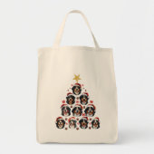 Berner Berner Berner Kerstboom, Kerstberner Tote Bag (Voorkant)