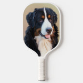 Berner Berner Hond Kunst Pickleball Paddle (Voorkant)
