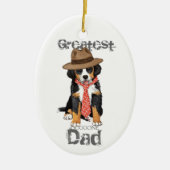 Berner Dad Ceramic Ornament (Voorkant)