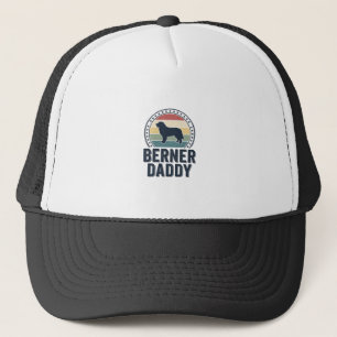 Berner Daddy Vintage Dog Dad Vector Shirt Design_1 Trucker Pet