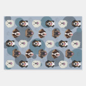 Berner/Grote Pyreneeën/ Leonberger/St Bernard Inpakpapier Vel (Voorkant)