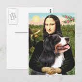 Berner - Mona Lisa - Gepersonaliseerd Briefkaart (Voorkant / Achterkant)