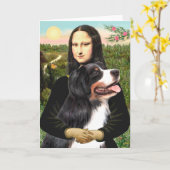 Berner - Mona Lisa - Gepersonaliseerd Kaart (Gele Bloem)