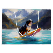 Berner Mountain Beach Surfen Schilderij Groot Cadeauzakje (Achterkant)
