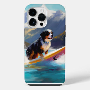 Berner Mountain Beach Surfen Schilderij iPhone 14 Pro Max Hoesje