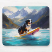 Berner Mountain Beach Surfen Schilderij Muismat (Voorkant)