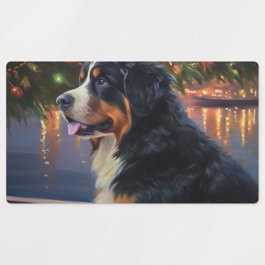 Berner Mountain Christmas Cruise: Pauze vakantie Labels (Design 1)