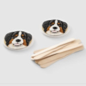 Berner Mountain Dog 3D geïnspireerd Handwaaier (Niet-gemonteerd)