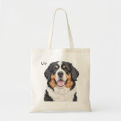 Berner Mountain Dog Gift voor Berner Sennenhond Tote Bag (Voorkant)