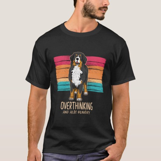 Berner Mountain Dog Pullover Gift Vrouwen Mannen H (Voorkant)