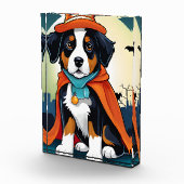 Berner Mountain Dog Puppy Halloween Fotoblokken (Rechts)