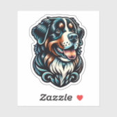 Berner Mountain Dog Waterdichte Sticker (Vel)