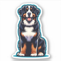Berner Mountain Dog Waterdichte Sticker