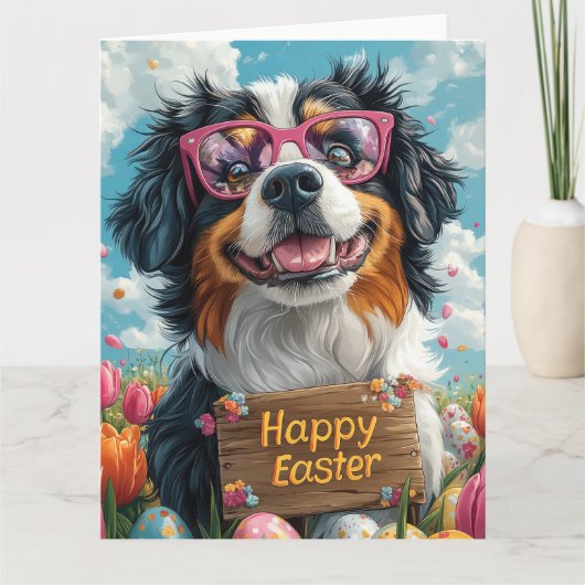 Berner Mountain Easter Eggs Kaart (Voorkant)