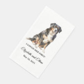 Berner Mountain Wedding Servet (Hoek)