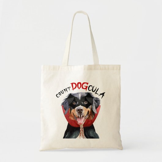 Berner Mountiain Vampire Dog Trick or treat Tote Bag (Voorkant)