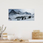 Berner Oberland in Winter Poster (Keuken)