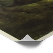 Berner Oberland, Schweiz, affiche de ski de voyage (Coin)