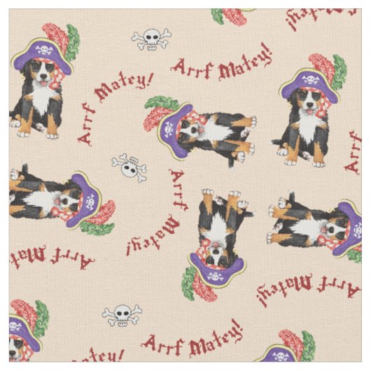 Berner Pirate Stof (Close Up)