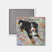 Berner Puppy Love Magnet (Recto/Verso)