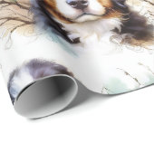 Berner Sennenhond AI Puppy Cadeaupapier (Rol Hoek)