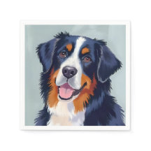 Berner Sennenhond | Aquarelschilderij