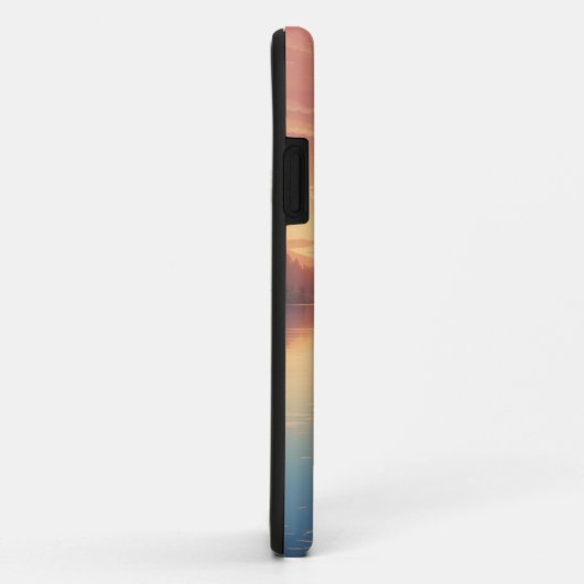 Berner Sennenhond bij het meer Case-Mate iPhone Case (Achterkant/rechts)