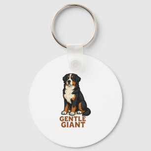 Berner Sennenhond Gentle Giant. Sleutelhanger