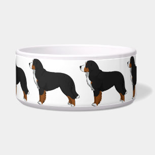 Berner Sennenhond Keramische Hondenschaal Voerbakje