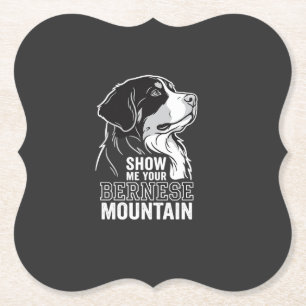 Berner Sennenhond Show Me Your Kartonnen Onderzetters