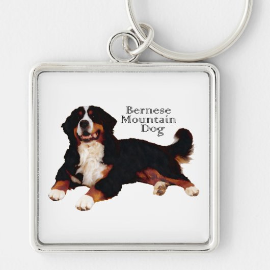 Berner Sennenhond Sleutelhanger (Voorkant)