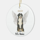 Berner Sennenhond Sympathie Herdenking Keramisch Ornament (Links)