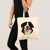 Berner Sennenhond Tote Bag (Voorkant (product))