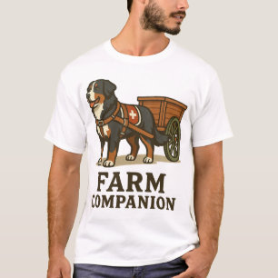 Berner Sennenhond Werkende Boerderij Gezel T-shirt