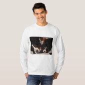 Berner Sennenhonden gaan naar het hoofd Mannen T_S T-shirt (Voorkant volledig)