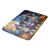 Berner Sennenhonden Pompoen Halloween Grappig Badmat (Gekanteld)