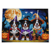 Berner Sennenhonden Pompoen Halloween Grappig Groot Cadeauzakje (Voorkant)