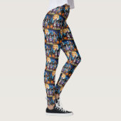 Berner Sennenhonden Pompoen Halloween Grappig Leggings (Rechts)