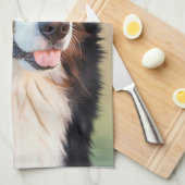 Berner Sennenhund Theedoek (Quarter Fold)