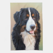 Berner Sennenhund Theedoek (Verticaal)