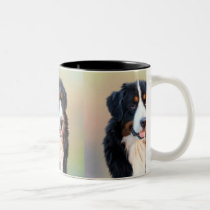 Berner Sennenhund Tweekleurige Koffiemok