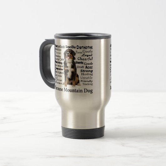 Berner Traits Travel Mug (Devant gauche)