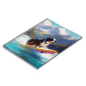 Bernese Berg Beach Surfing Schilderij Notitieboek (Linkerzijde)