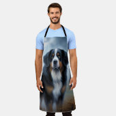 Bernese berg Halloween eng Schort (Gedragen)