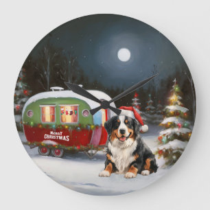 Bernese Berg Karavaan Kerstmis Avontuur Grote Klok