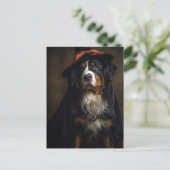 bernese berghond briefkaart (Staand voorkant)