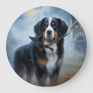 Bernese Berghond Halloween Griezelen Grote Klok